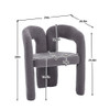 Coolmore Contemporary Designed Accent / Dining Chair With Armrests