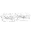 Super Comfort Oversized Modular Sectional Sofa