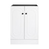 Modern Freestanding Bathroom Vanity With Soft Close Cabinet Doors Modern Freestanding Bathroom Vanity With Soft Close Cabinet Doors