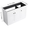 Modern Freestanding Bathroom Vanity With Soft Close Cabinet Doors Modern Freestanding Bathroom Vanity With Soft Close Cabinet Doors
