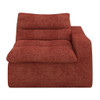 Modern Lazy Floor Sofa With Right Arm, Comfortable Beanbag Lounge