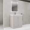 Contemporary Freestanding Bathroom Vanity With Resin Sink & Soft-Close Cabinet Doors Contemporary Freestanding Bathroom Vanity With Resin Sink & Soft-Close Cabinet Doors