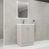 Contemporary Freestanding Bathroom Vanity With Resin Sink & Soft-Close Cabinet Doors Contemporary Freestanding Bathroom Vanity With Resin Sink & Soft-Close Cabinet Doors
