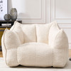 Comfortable Chenille Sofa Chairs With Highly Resilient Foam For Living Rooms And Bedrooms
