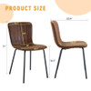 Luxury Minimalist Dining Chairs (Set of 4)