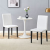 Versatile Dining Chairs With Comfortable Design And Metal Legs