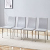 Simple And Versatile Dining Chairs With Metal Legs