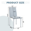 Simple And Versatile Dining Chairs With Metal Legs