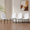 Luxury Simple Chair With Metal Leg