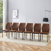Luxury Simple Chair With Metal Leg