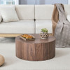 Cylindrical Coffee Table With Material For Living Room Cylindrical Coffee Table With Material For Living Room