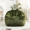 Beanbag Chair, Beanbag Sofa Chair With Armrests Stuffed High Density Foam