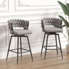 Bar Stool 360 Swivel With Back Footrest Bar Stool 360 Swivel With Back Footrest