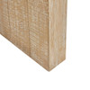 Modern Solid Wood Console Table With Distressed - Reclaimed Wheat