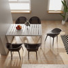 2 Piece Durable Single Chair With Mesh Hollow Out Design