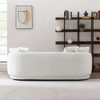 Dylan - Modern French Boucle Sofa - White