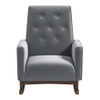 Demetrius - Rocking Chair - Gray / Light Gray