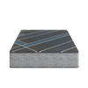 Tempagel - 13" California King Plush Mattress With Cooling Technology - Gray / Blue