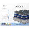 Tempagel - 13" Twin Long Smooth Top Lux Firm Mattress - Gray