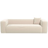 Marshall - Modern Boucle Sofa - Cream / White