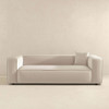 Marshall - Modern Boucle Sofa - Cream / White