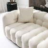 Eden - Modern Tufted Chesterfield Sofa - Cream