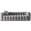 Eden - Modern Tufted Chesterfield Sofa - Gray