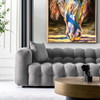 Eden - Modern Tufted Chesterfield Sofa - Gray