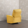 Asheville - Suede Recliner Chair - Dark Yellow