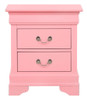 Louis Phillipe - Charming Nightstand - Pink