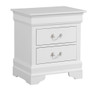 Louis Phillipe - Elegant Nightstand - White