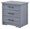 Contemporary Nightstand - Gray