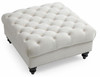 Charming Traditional Ottoman - Ivory