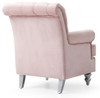 Charming Traditional Accent Chair - Pink