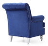 Charming Traditional Armchair - Blue