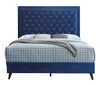King Bed - Navy Blue