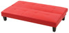 Versatile Contemporary Sofa Bed - Red
