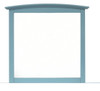 Elegant Wall Mirror - Teal