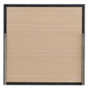 Elegant Transitional Mirror - Metalic Black