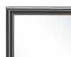 Elegant Transitional Mirror - Metalic Black
