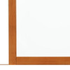 Elegant Wall Mirror - Oak