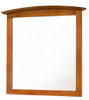 Elegant Wall Mirror - Oak