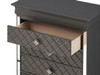 Verona - Chest - Metalic Black