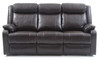 Double Reclining Sofa - Dark Brown