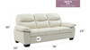 Marta - Sofa - Pearl