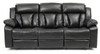 Daria - Reclining Sofa - Black