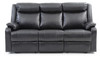 Double Reclining Sofa - Black