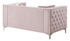 Chic Contemporary Loveseat - Pink