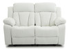 Reclining Loveseat For Relaxation - White