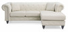 Nola - Sofa Chaise - Ivory